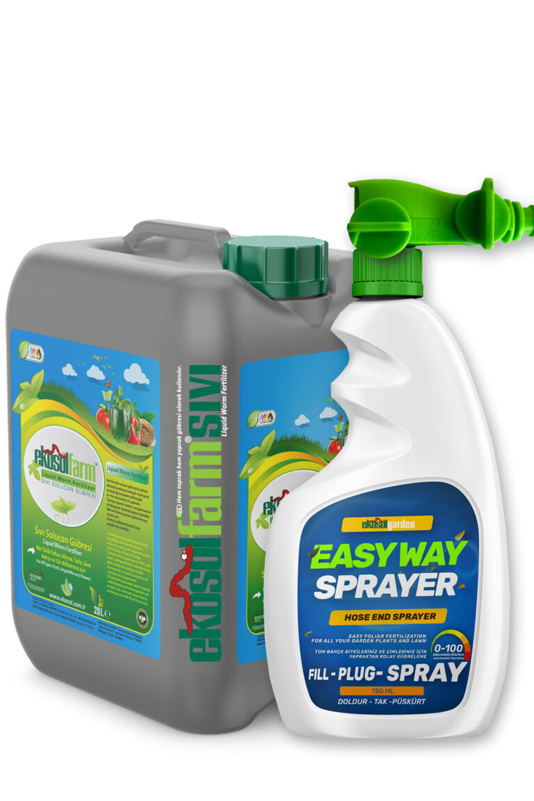 EkosolFarm Hortum Ucu Sprayer + 10 Litre