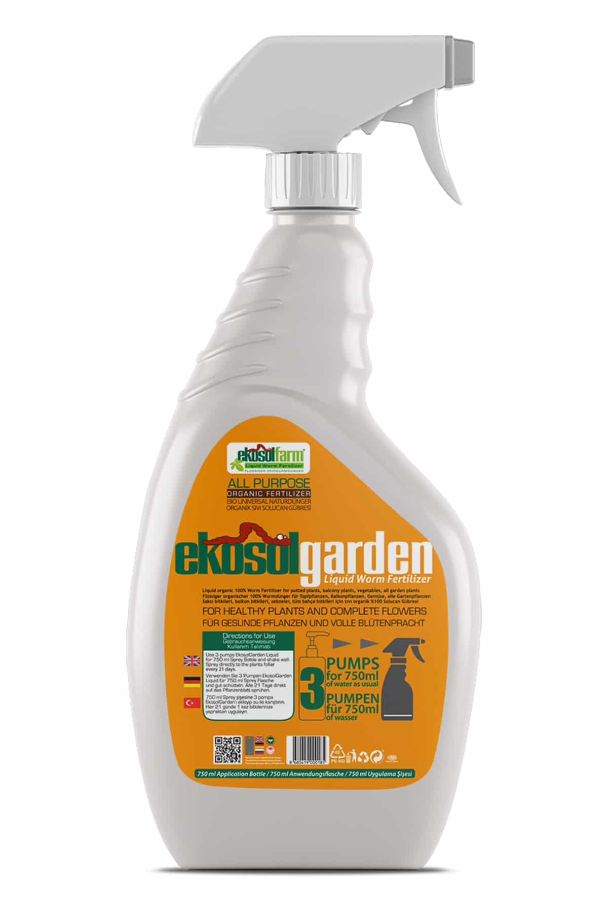EkosolFarm Sıvı Solucan Gübresi