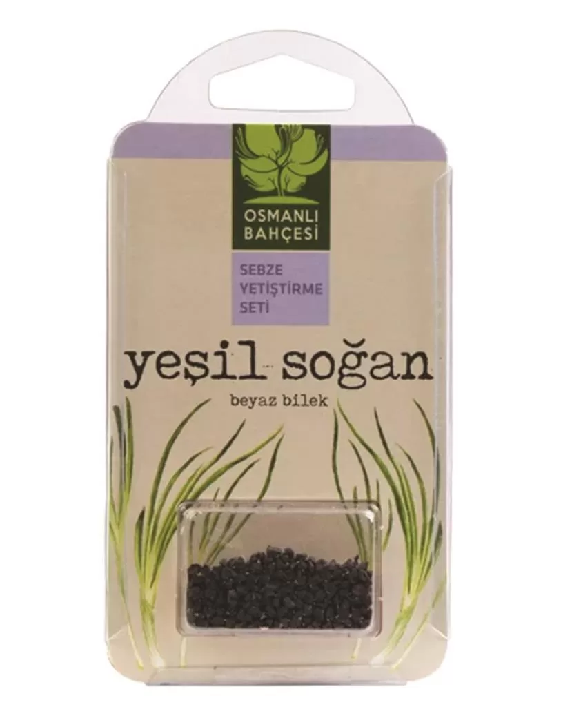 Osmanlı Bahçesi Yeşil Soğan Tohumu + Organik Solucan Gübresi Paketi