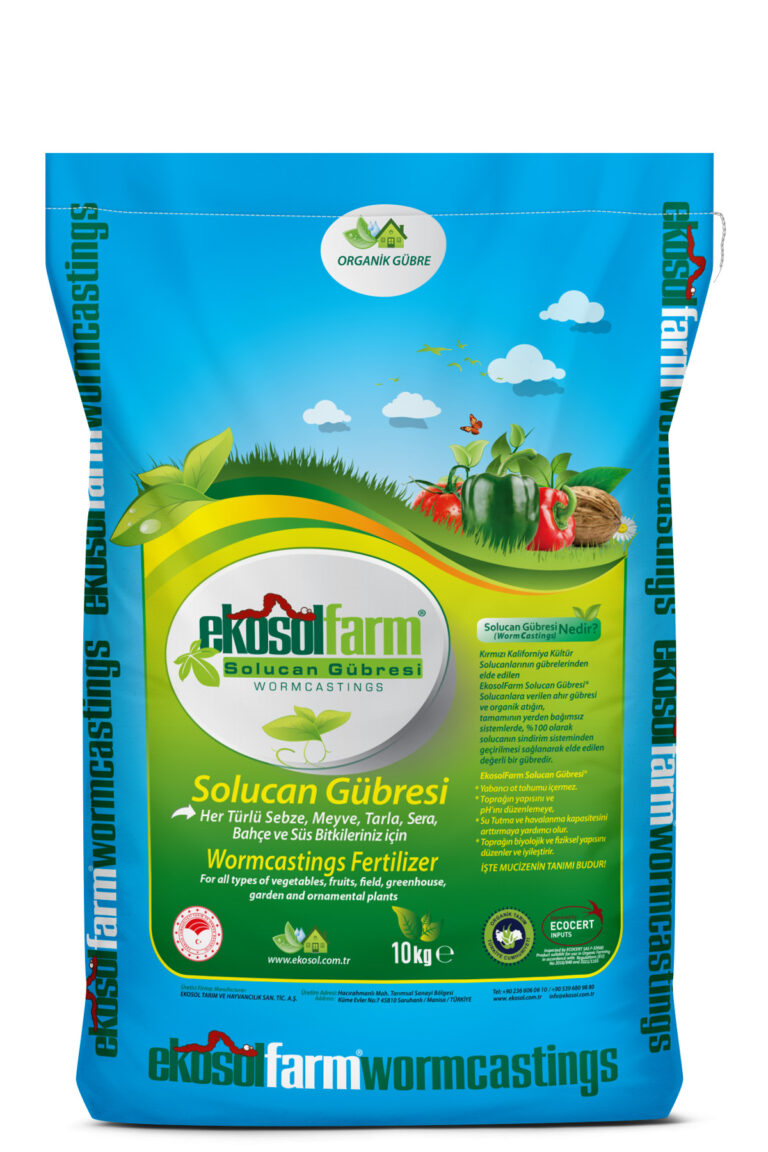 EkosolFarm Solucan Gübresi 10 kg